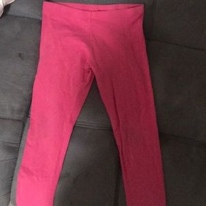 10/12 pink leggings